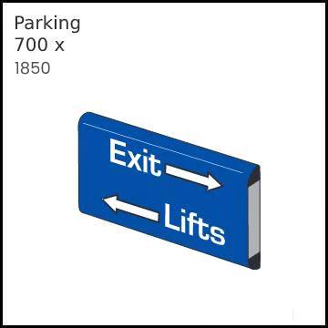 Parking 700 x 1850