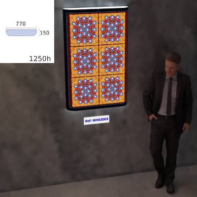 Wall hanging 1250h <br> Ref: WH63000