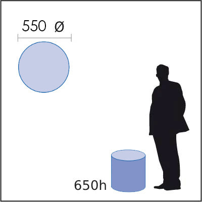 Round 650h <br/> Ref: 71000