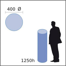 Load image into Gallery viewer, Medium Round 1250h &lt;br&gt; Ref: MR53000
