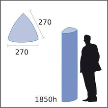 Load image into Gallery viewer, Small Round Triangle 1850h&lt;br&gt; Ref: RT35000
